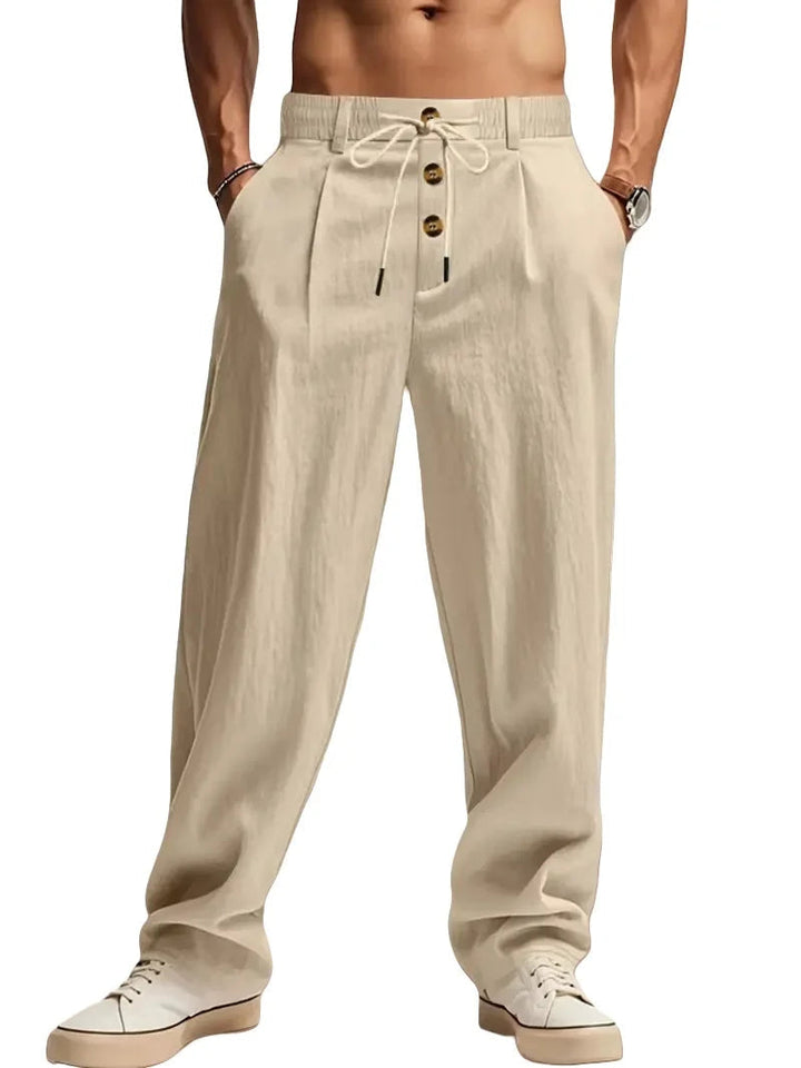 Gencio - Relaxed Linen Pant