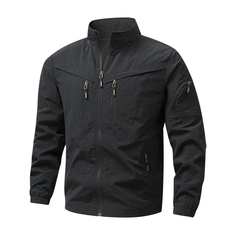 Tymas - Zip Pocket Stand Collar Jacket