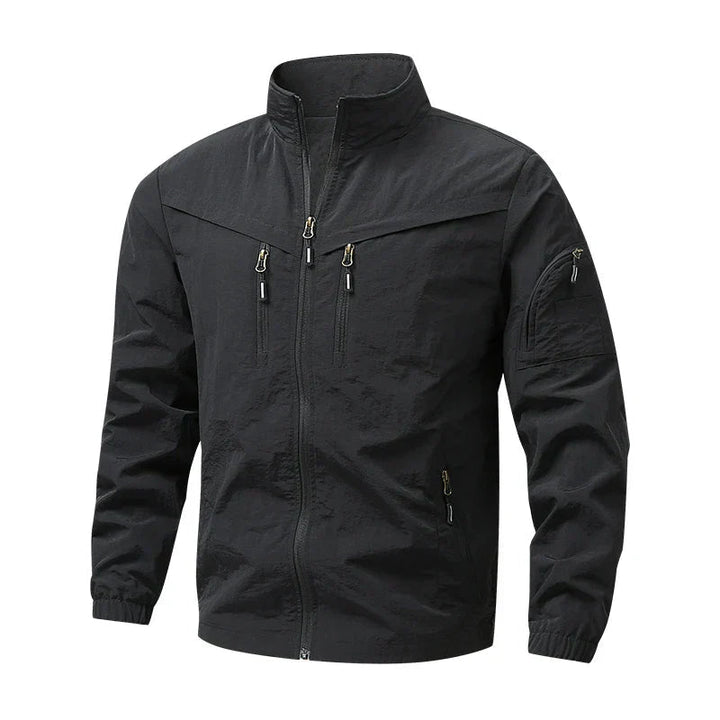 Tymas - Zip Pocket Stand Collar Jacket