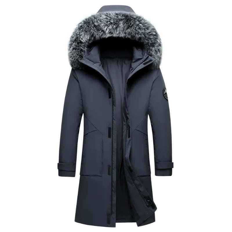 Eyal - Elegant Long Sleeve Bouclier Parka