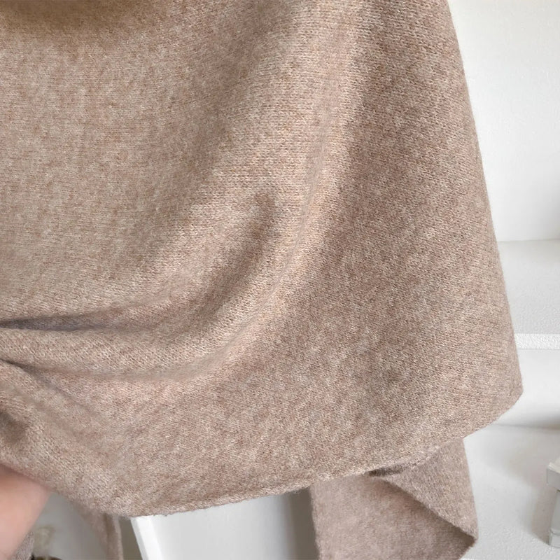 Delalelle - Knotted Wrap Shawl