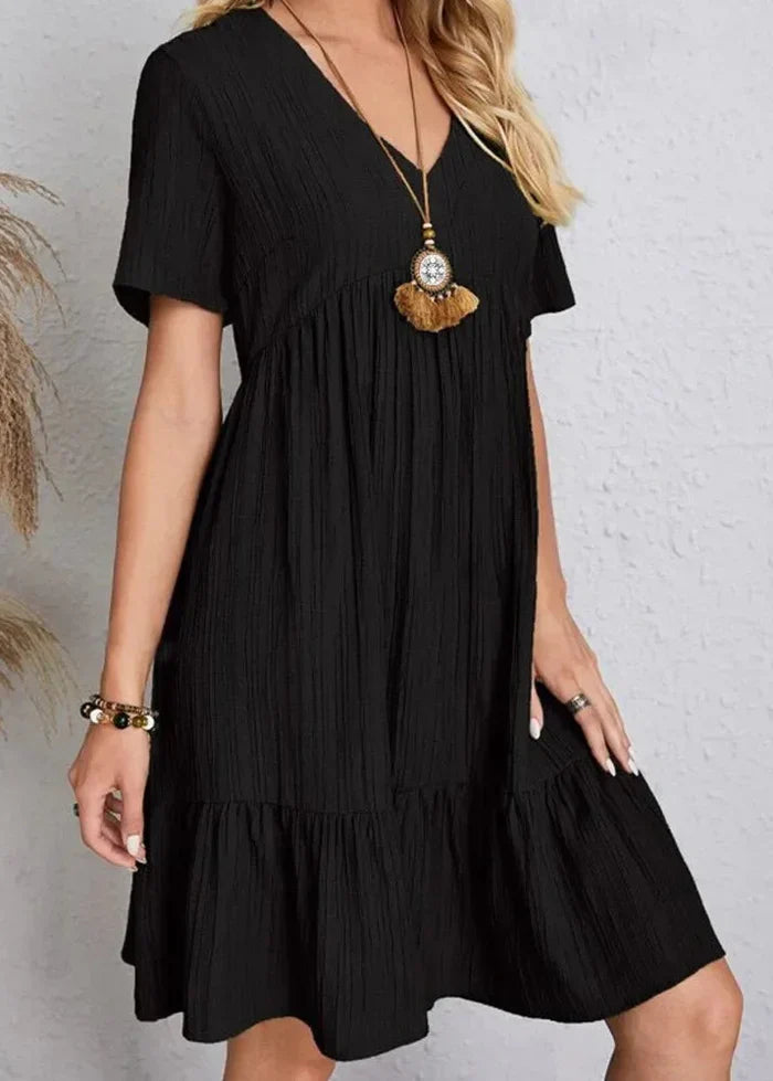 Lorene - Elegant Tummy Flattering Dress