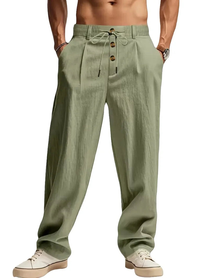 Gencio - Relaxed Linen Pant