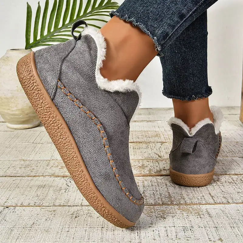 Heliella - Fleece Lined Ankle Boots