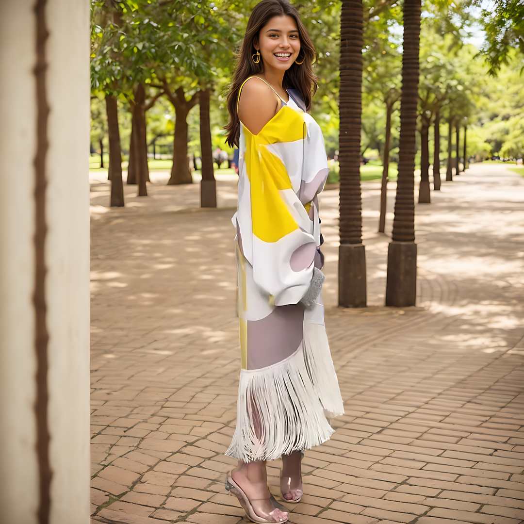 Glynis - Printed Two-Piece Set