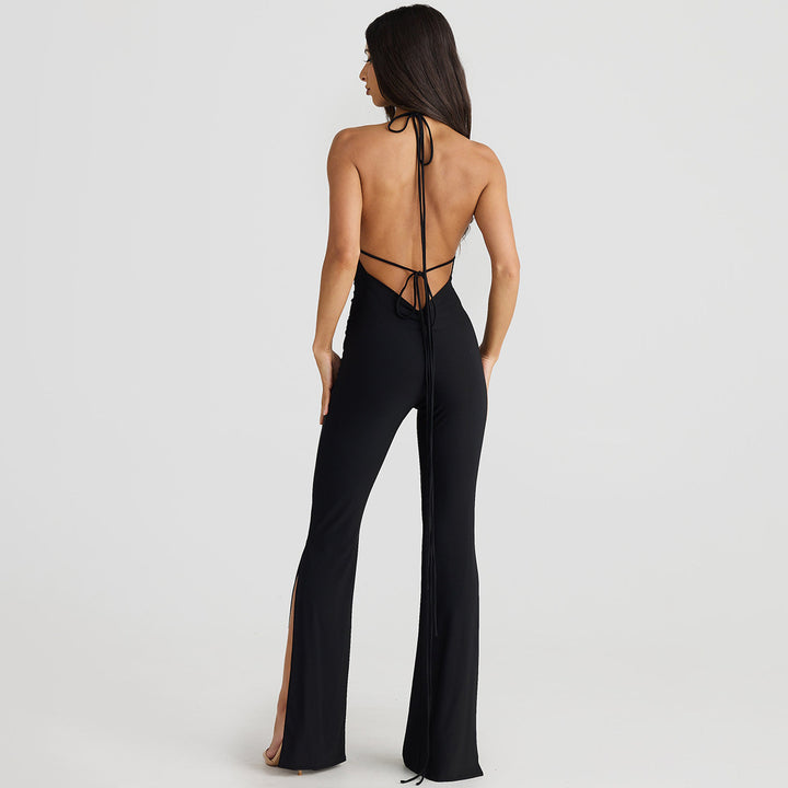 Tamina - Backless and Sleeveless Jumpsuit