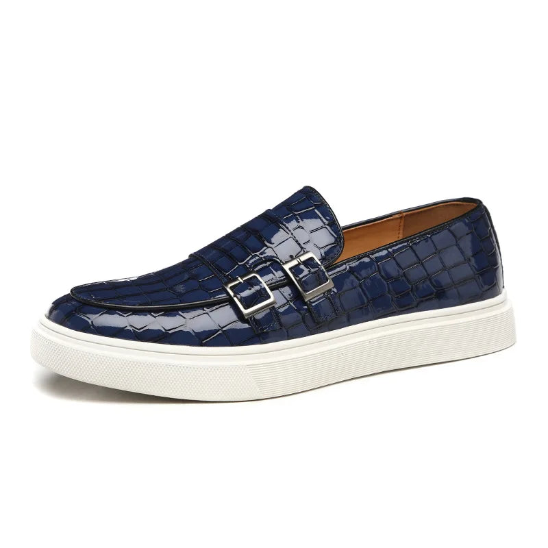 Valik - Crocodile Pattern Loafer