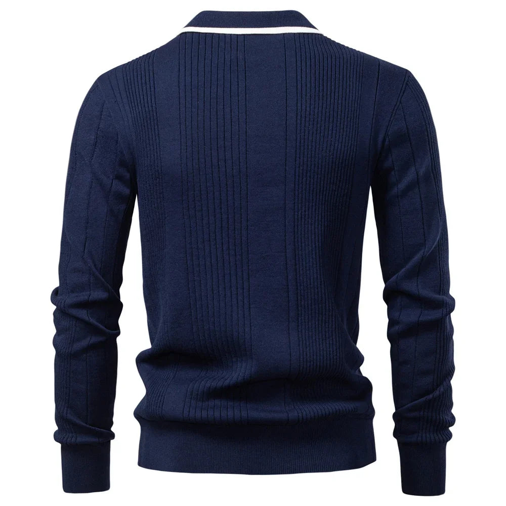 Borcho - Long Sleeve Winter Polo Shirt