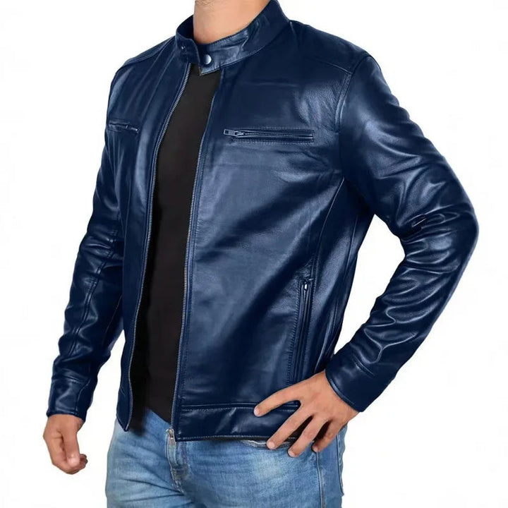 Daouda - Elegant Leather Jacket