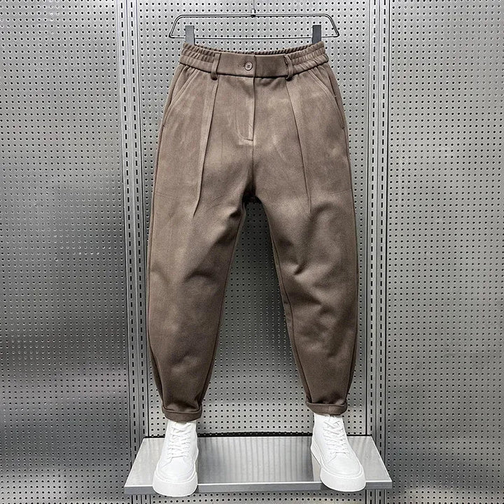 Dianora - High Waist Pleated Tapered Trousers