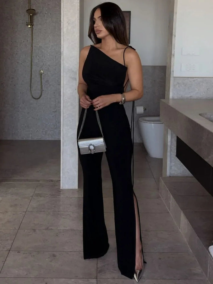 Tamina - Backless and Sleeveless Jumpsuit