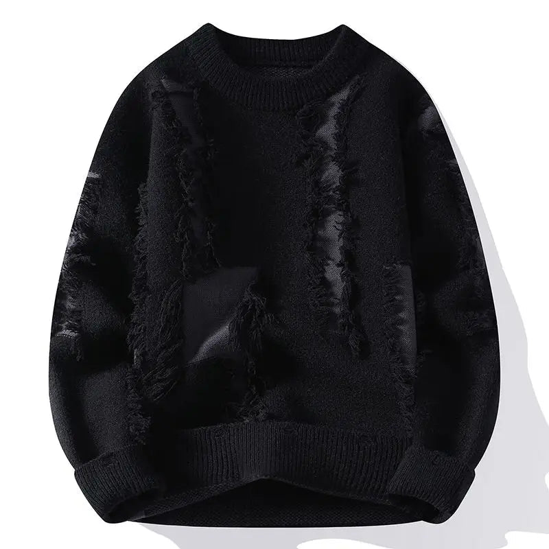 Samir - Patchwork Knitted Sweater