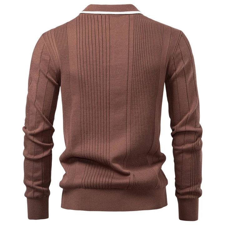 Borcho - Long Sleeve Winter Polo Shirt