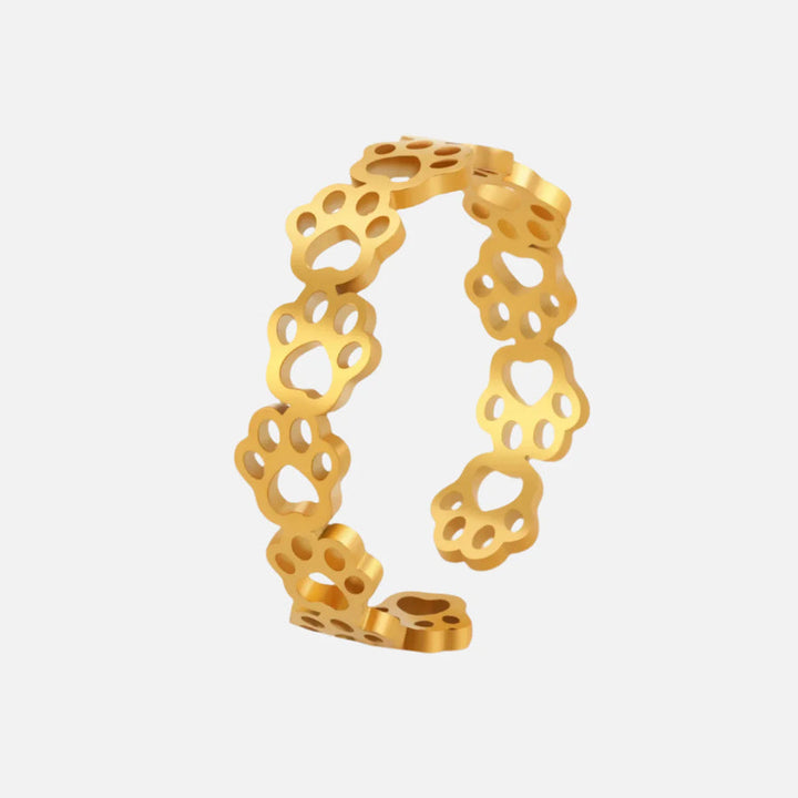 PawCharm - Adjustable Paw Print Ring