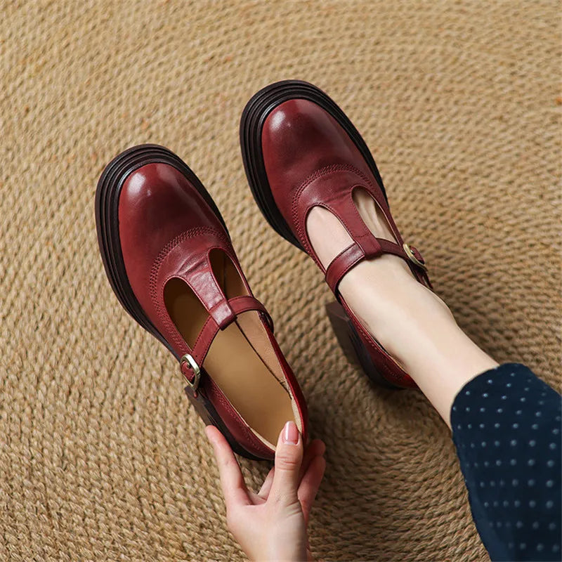 Bellana - Chunky Block Heel Pumps