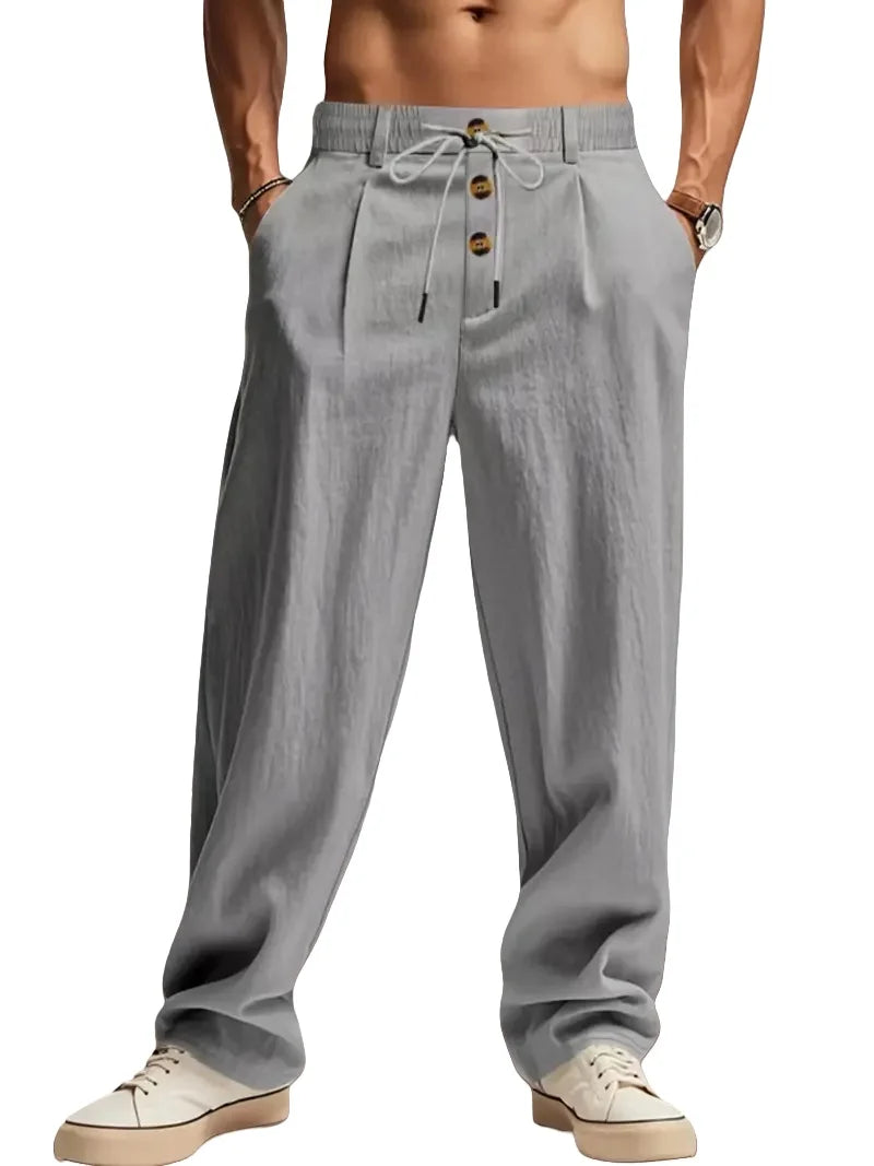 Gencio - Relaxed Linen Pant