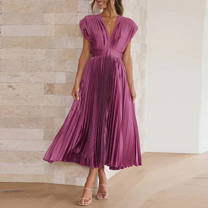 Gonny - Sleeveless Dress With Pleats