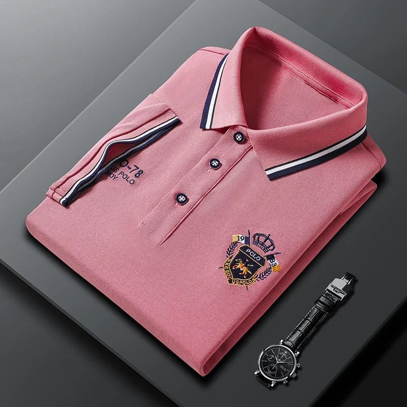 Mariusz - Breathable Short Sleeve Polo Shirt