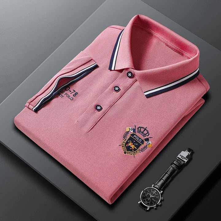 Mariusz - Breathable Short Sleeve Polo Shirt