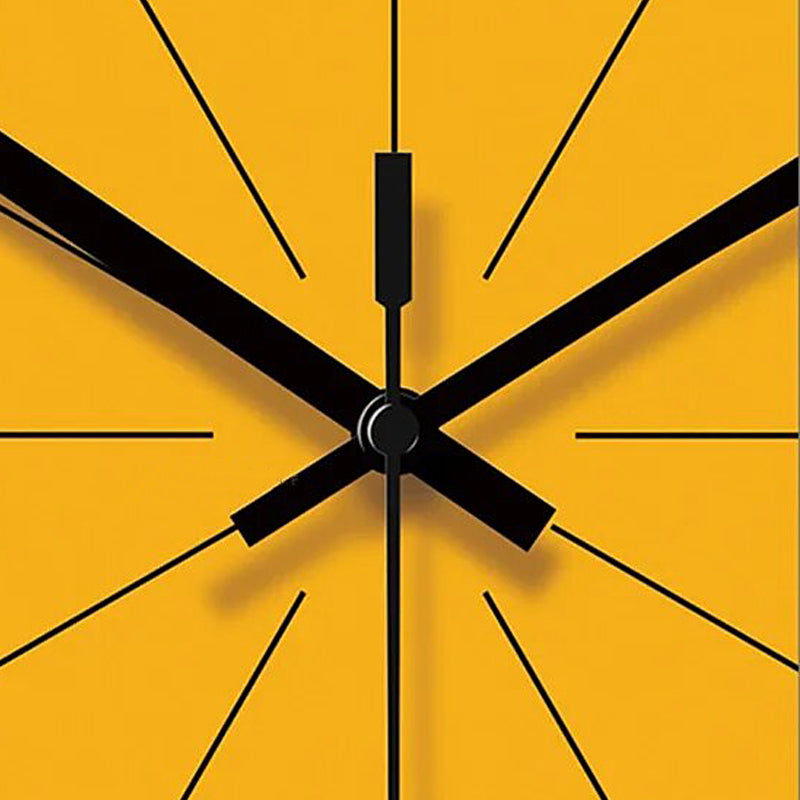 HourNest - Oslo Orange Wall Clock