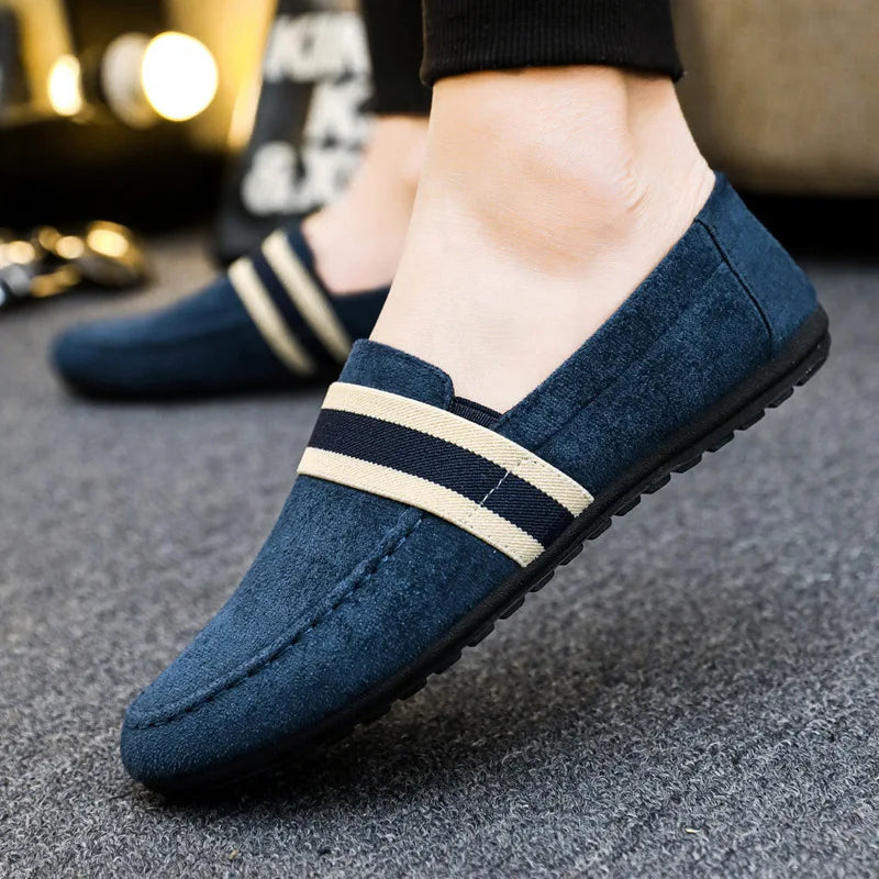Hanno - Casual Striped Loafers