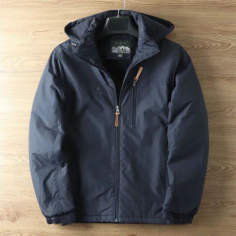 Brodie - Waterproof Hooded Jacket with Front Zip