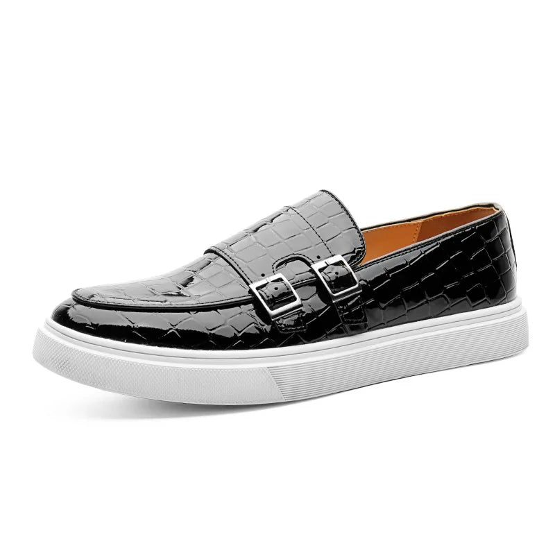 Valik - Crocodile Pattern Loafer