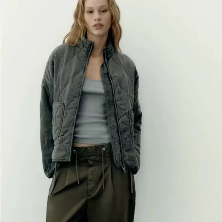 Pascale - Vintage Quilted Cotton Jacket