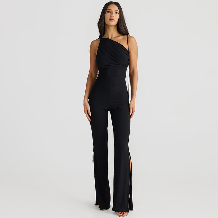 Tamina - Backless and Sleeveless Jumpsuit