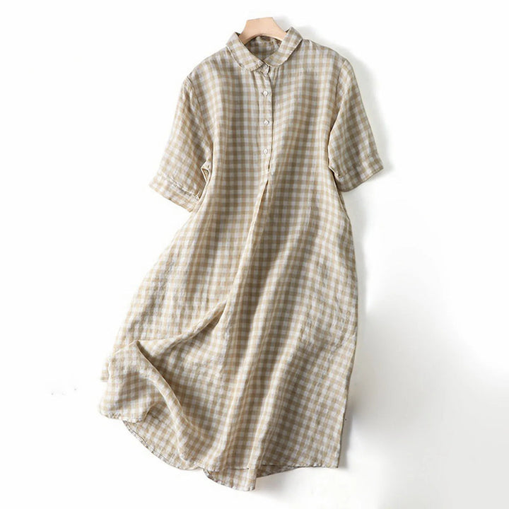 Luretta - Linen Shirt Dress