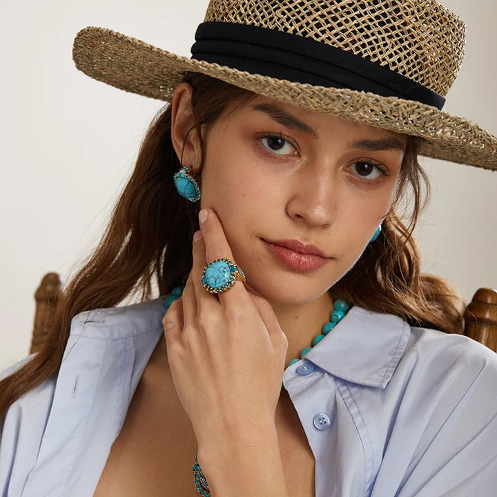 Maliya - Turquoise Gemstone Set
