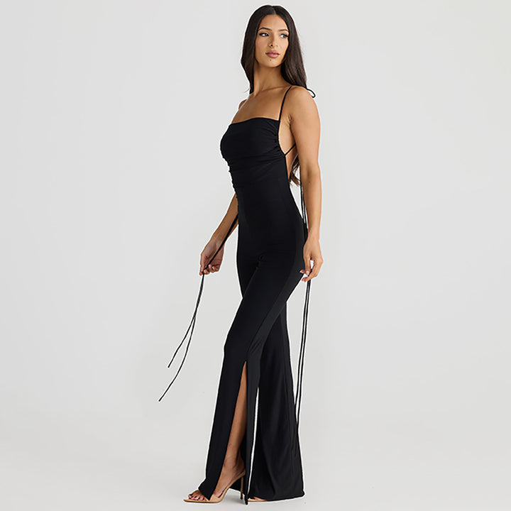 Tamina - Backless and Sleeveless Jumpsuit