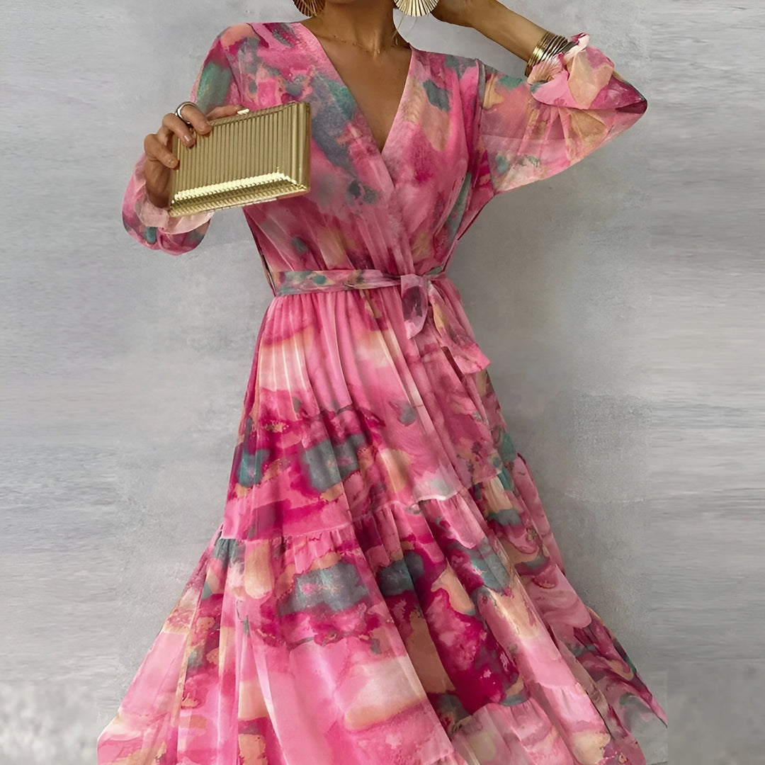 Marizanne - Elegant Pleated Summer Dress