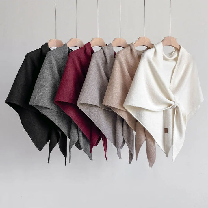 Delalelle - Knotted Wrap Shawl