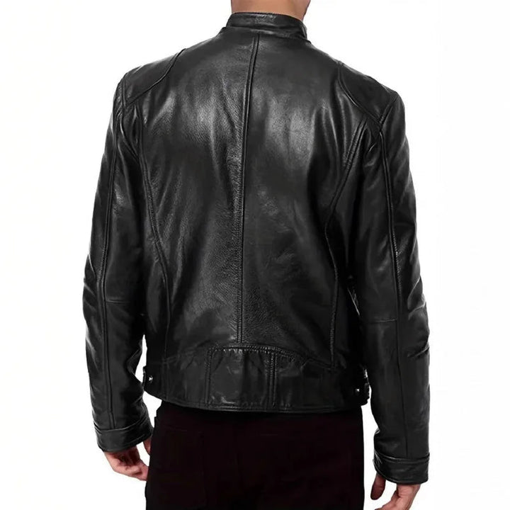 Daouda - Elegant Leather Jacket