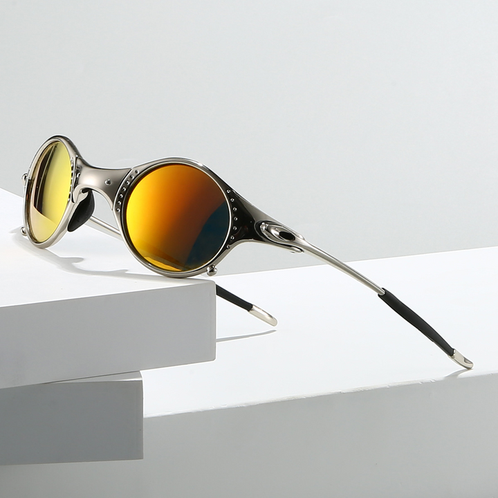 AeroShine - Round Mirror Sunglasse