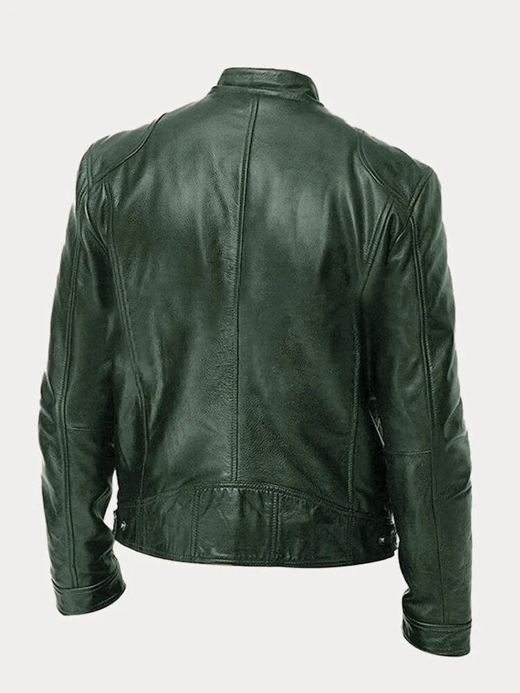 Chiron - Casual Leather Jacket