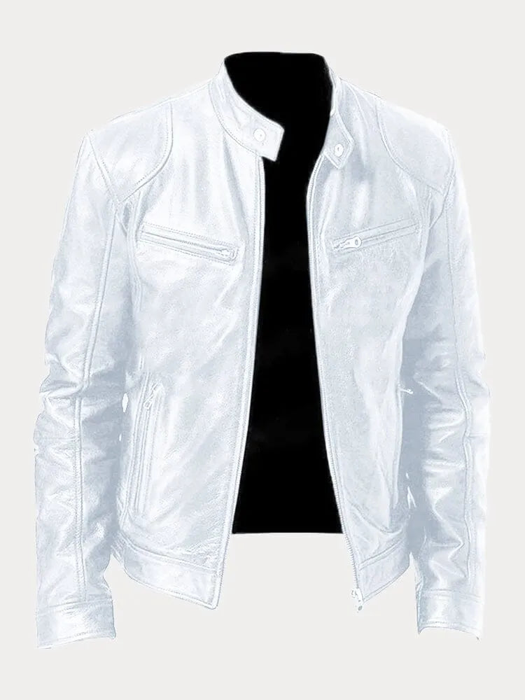 Chiron - Casual Leather Jacket