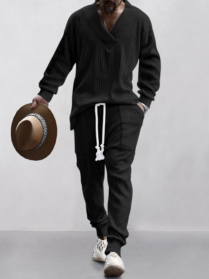 Rickky - Cable Jacquard Set