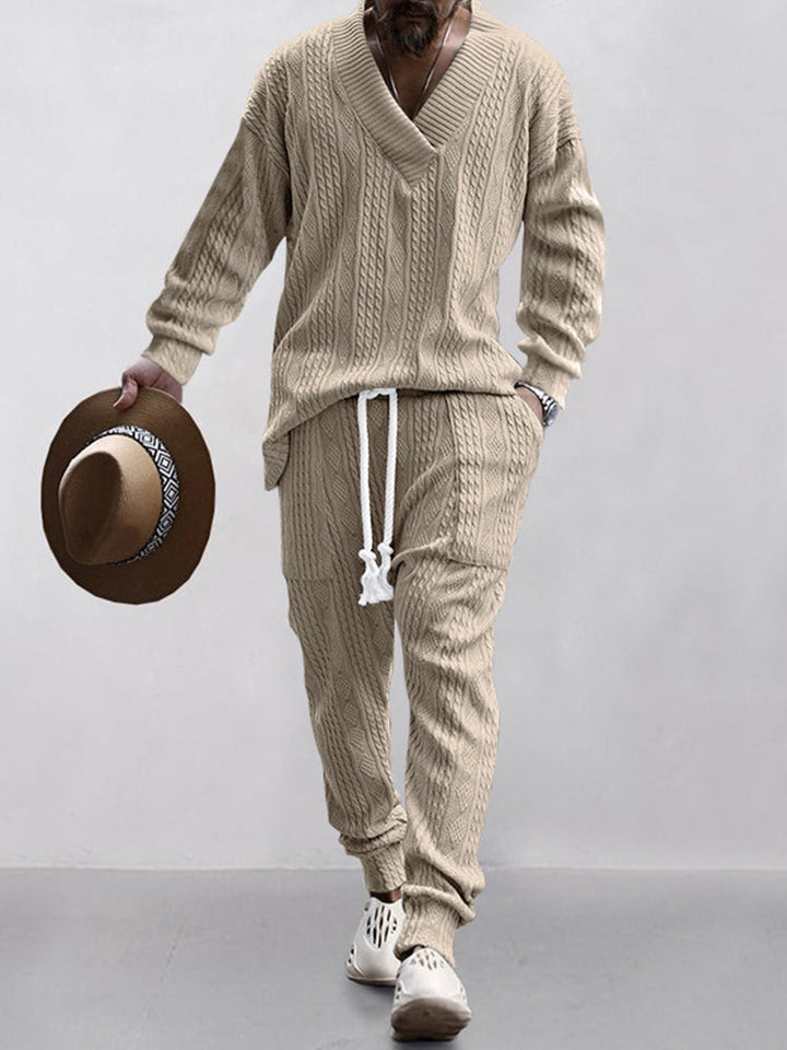 Rickky - Cable Jacquard Set