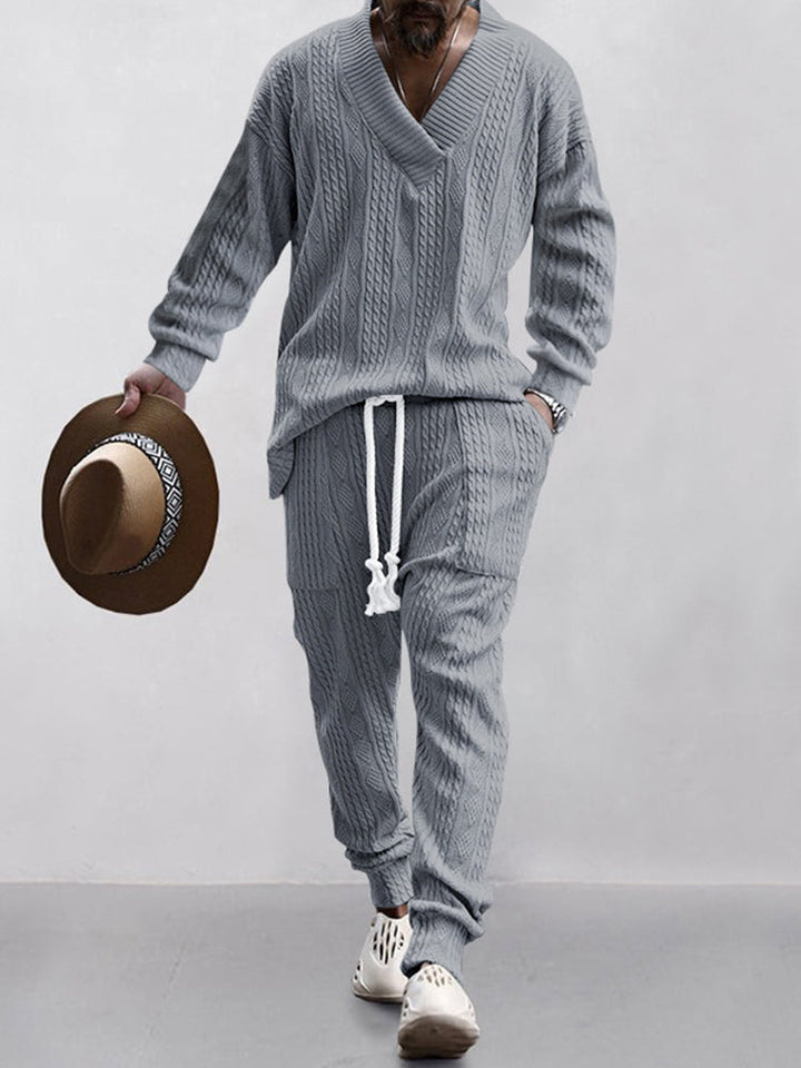 Rickky - Cable Jacquard Set