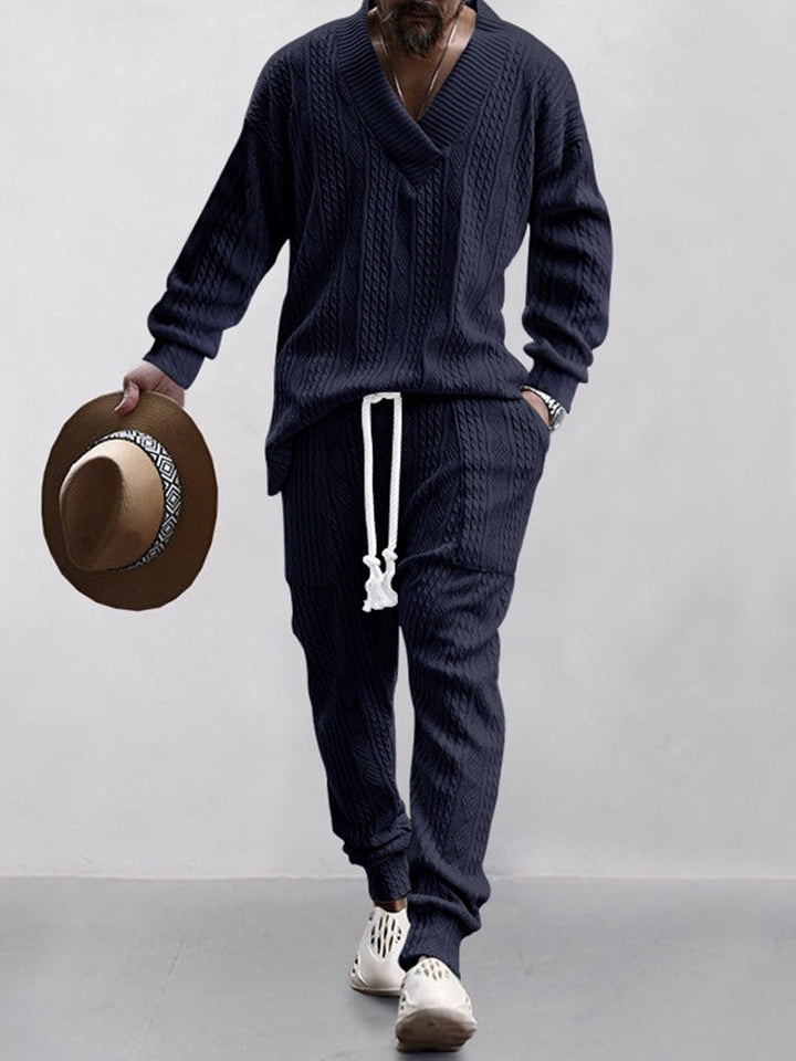 Rickky - Cable Jacquard Set