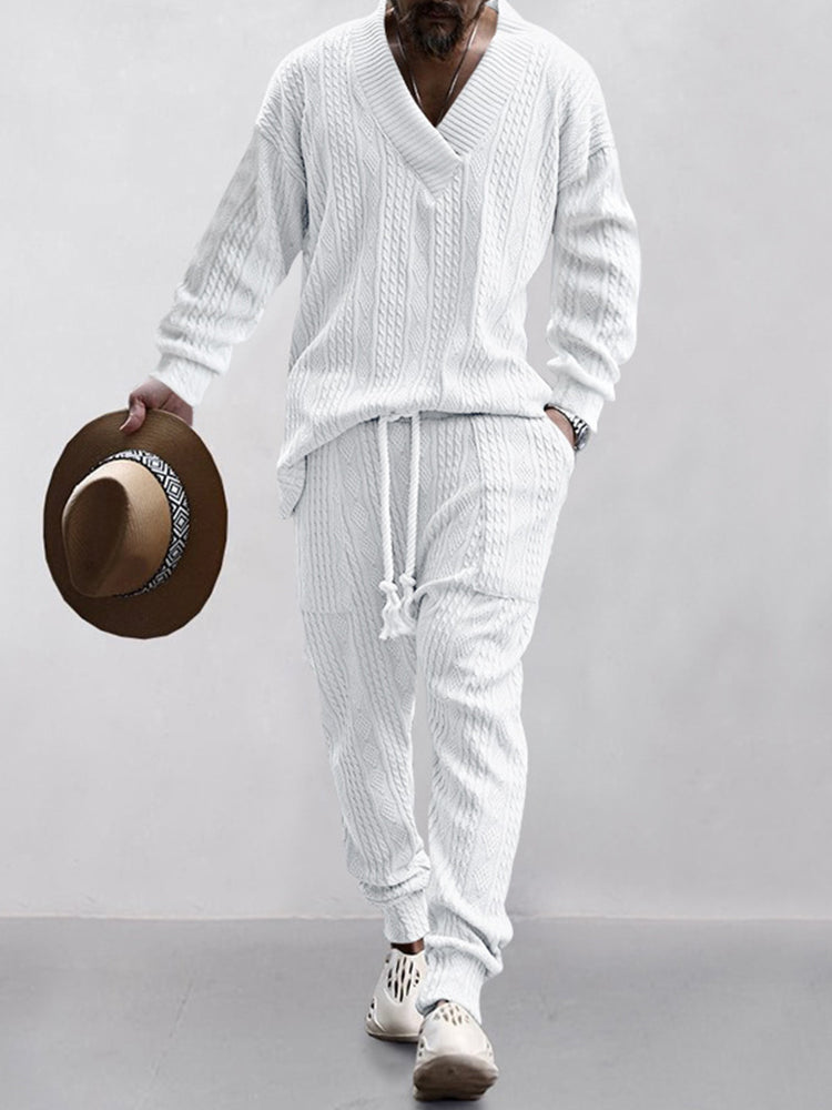 Rickky - Cable Jacquard Set