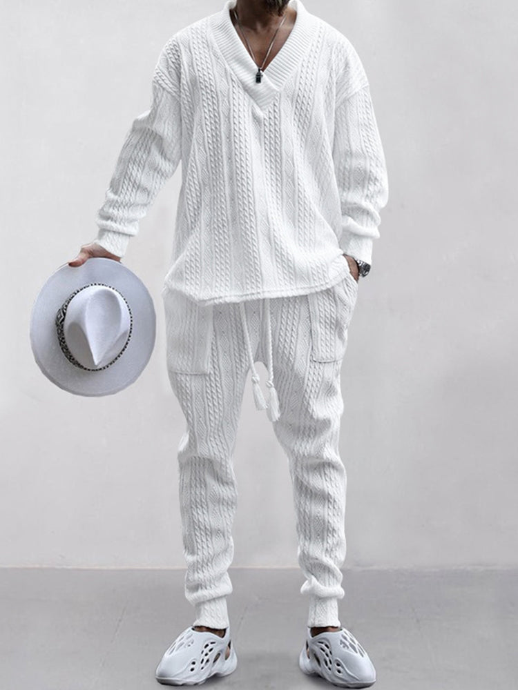 Rickky - Cable Jacquard Set
