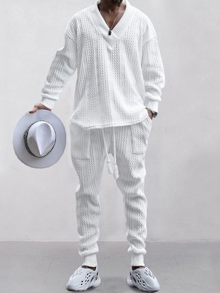 Rickky - Cable Jacquard Set