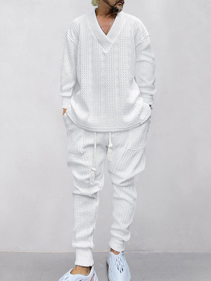 Rickky - Cable Jacquard Set