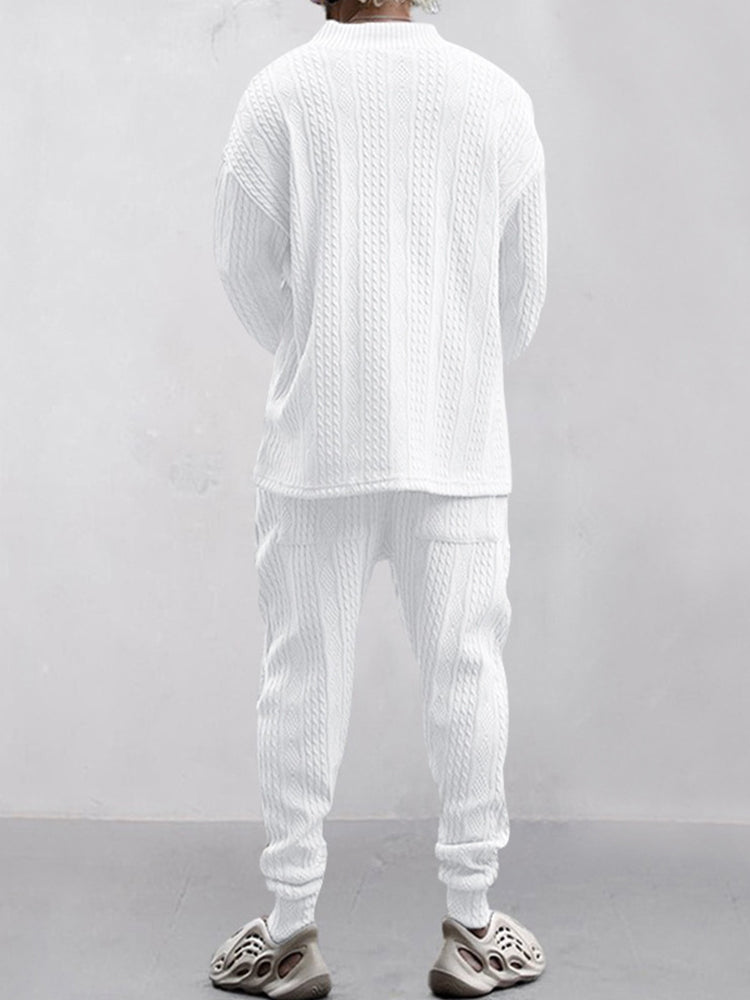 Rickky - Cable Jacquard Set