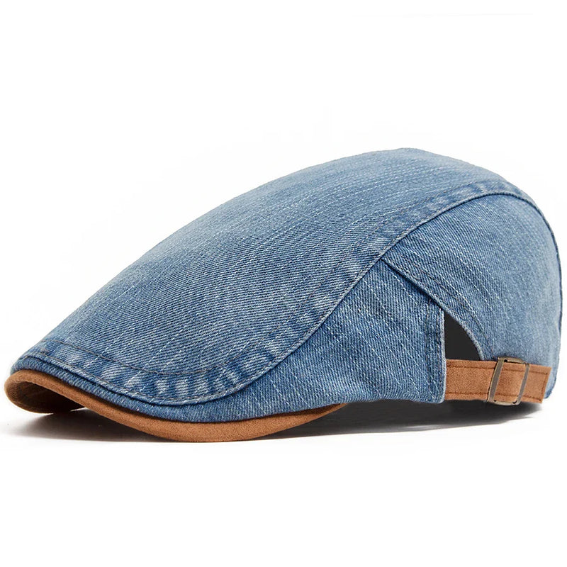 Mullins - Denim Flat Cap | 1+1 Free