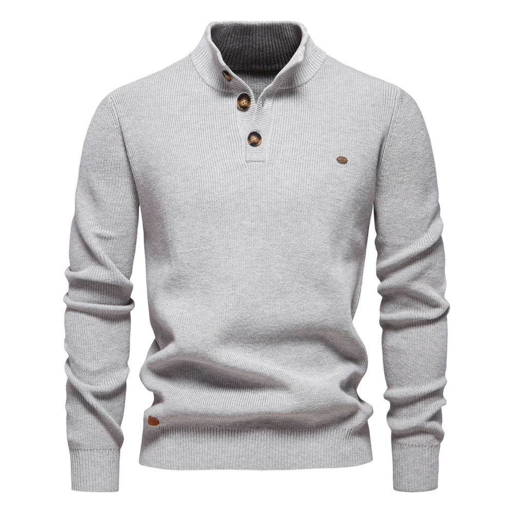 Szczerba - Sweater With Button Design