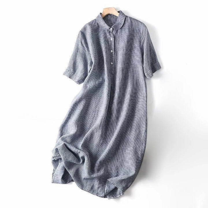 Luretta - Linen Shirt Dress